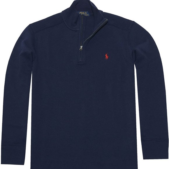 Polo Ralph Lauren Other - Polo Ralph Lauren Ribbed Half Zip Pullover. New. Mens Size: XL